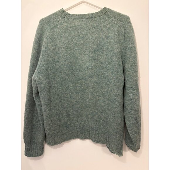 Vintage McGeorge of Scotland‎ Woolen Sweater Crewneck Green Women’s 107 cm XL - Picture 5 of 11